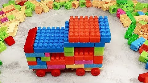 Satisfying DIY Jeep /ASMR Building Blocks/block game Lego block#lego #asmr#asmrsounds#buildingblocks