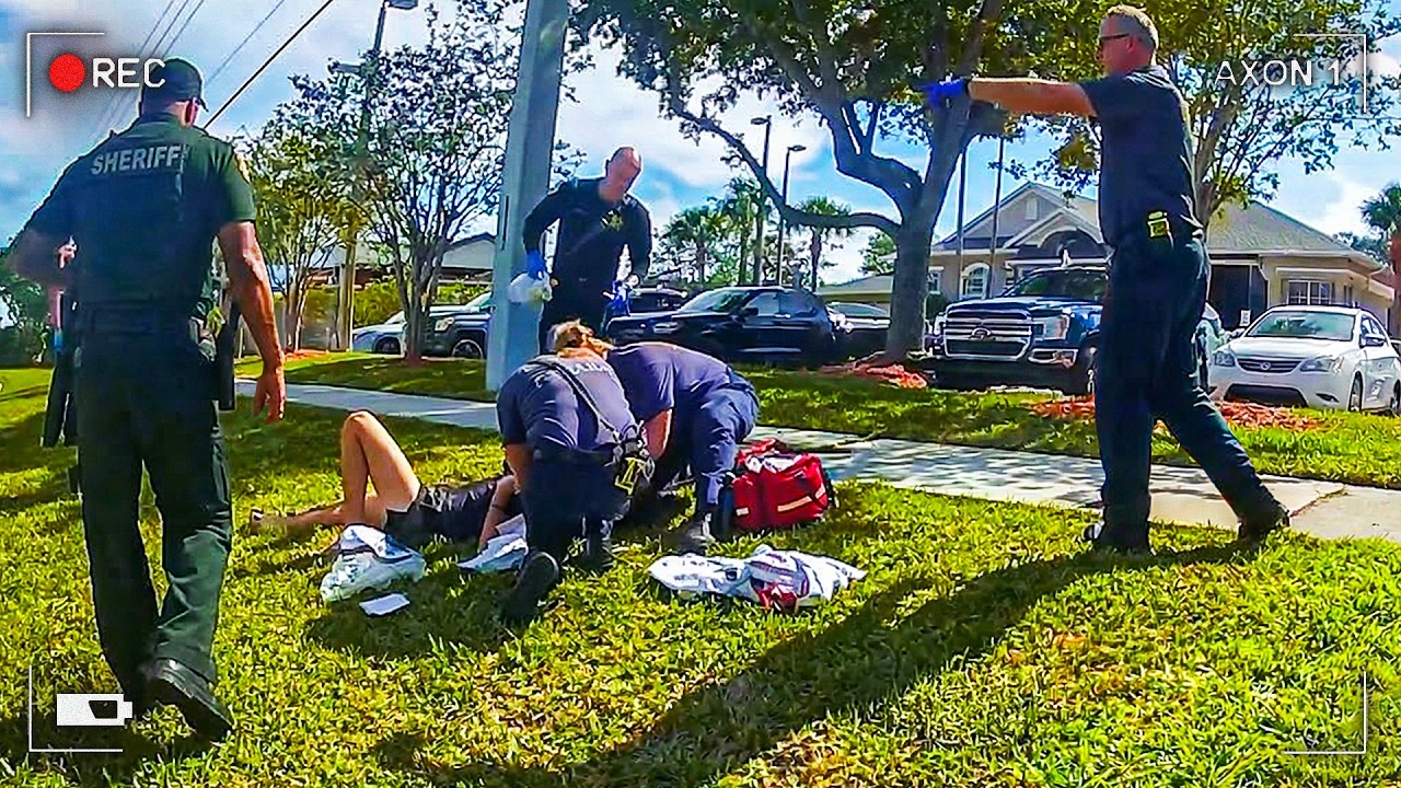 Good Samaritan Tackles Stalker Who Attacked Teen Girl - YouTube