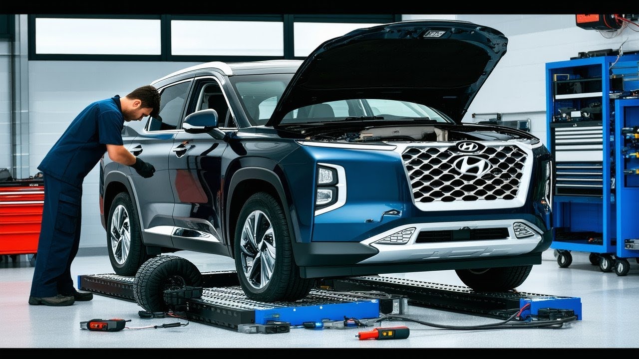 Why Is The Airbag Light Illuminated In My Hyundai Palisade? - YouTube