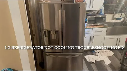 LG Refrigerator error 22 troubleshooting repair instructions Bad compressor relay￼ fix￼