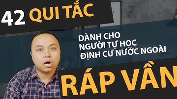 42 Qui tắc Ráp vần - Phát âm - Đánh vần - Dễ hiểu, Dành cho ai mới học & chưa từng học tiếng Anh