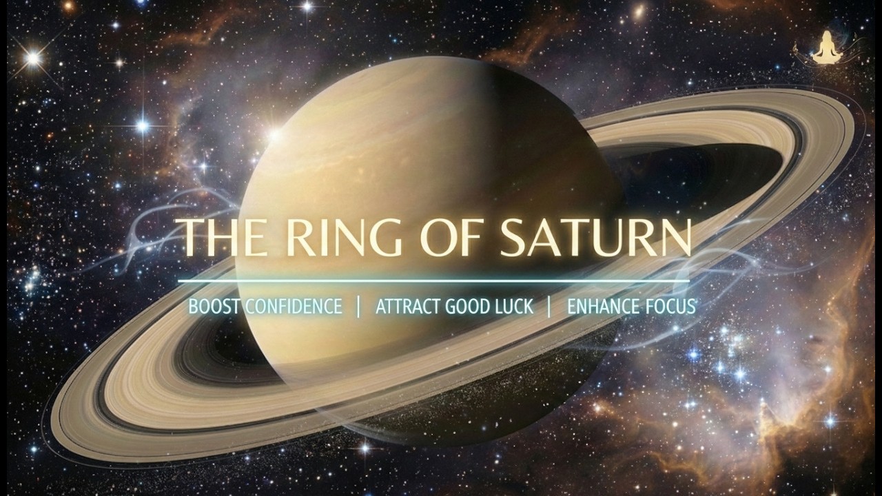 Saturn's Ring 432Hz | Deep Healing Space Ambient: Boost Confidence, Attract Luck & Enhance Focus