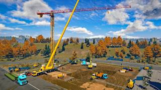 Construction Simulator 2022 - Air Traffic Control Tower (3/8) - Germany Map 145 - Bau-Simulator screenshot 3