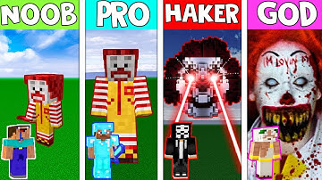 Minecraft - NOOB vs PRO vs HACKER vs GOD : RONALD MCDONALD Challenge ! AMV SHORT Animation