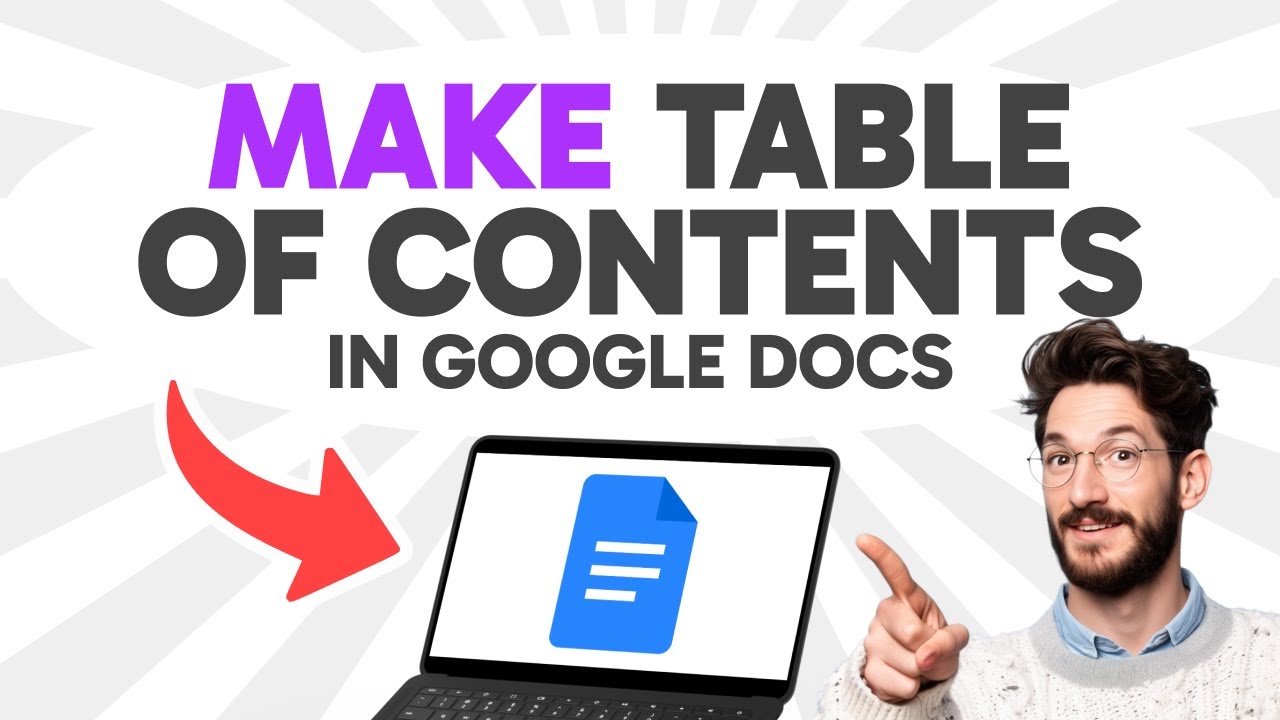 How to MAKE a Table of Contents in Google Docs (Step by Step) - YouTube