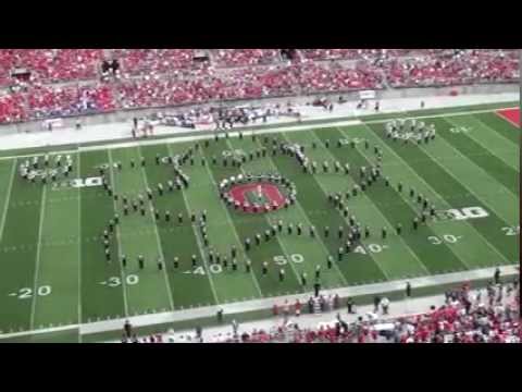 マーチングバンド オハイオ州立大学 ディズニートリビュート Ohio State Marching Band Disney Tribute Halftime Show Youtube