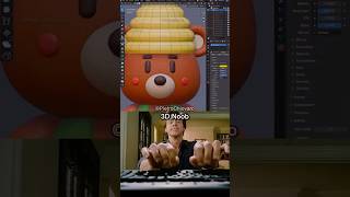 3D Noob VS Pro Artists 👑 #shorts #blender #3d #animation #3danimation #tutorial