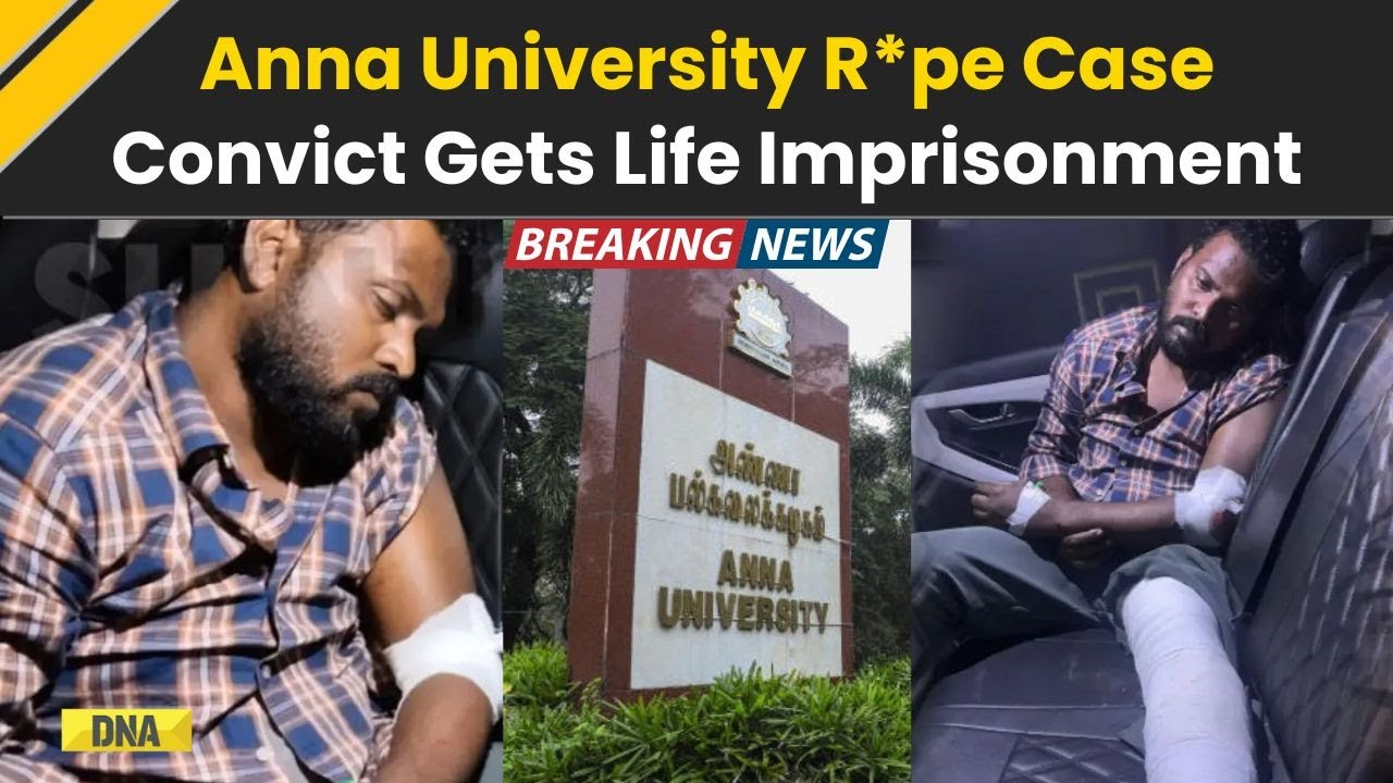 Anna University Sexual Assault Case: Accused Gnanasekar Gets Life Term For 30-Year Without Remission