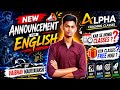Alpha coaching classes is live