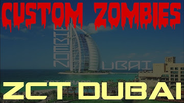 Custom Zombies | ZCT Dubai Beaten in 7 Mins Solo with Difficulty Mod :)