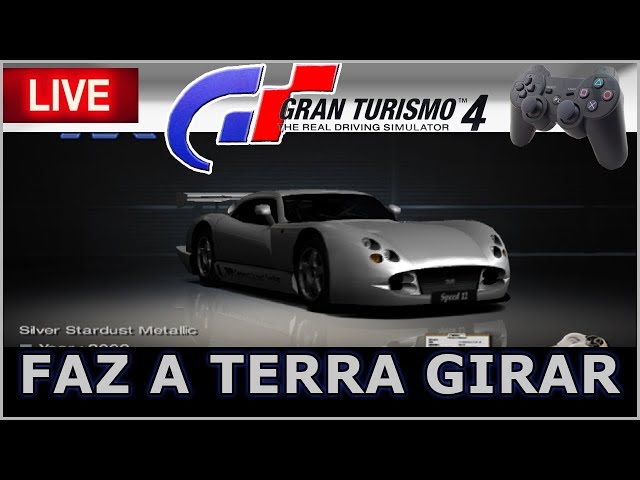 O CARRO MAIS FORTE DO GAME - Gran Turismo 4 AO VIVO 