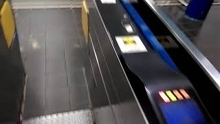 使用149次自強號的車票在八堵進站