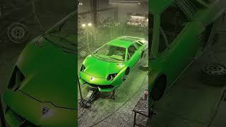 Lamborghini Full Restoration 💥Satisfying Timelapse #lamborghini #carrestoration #supercar #timelapse