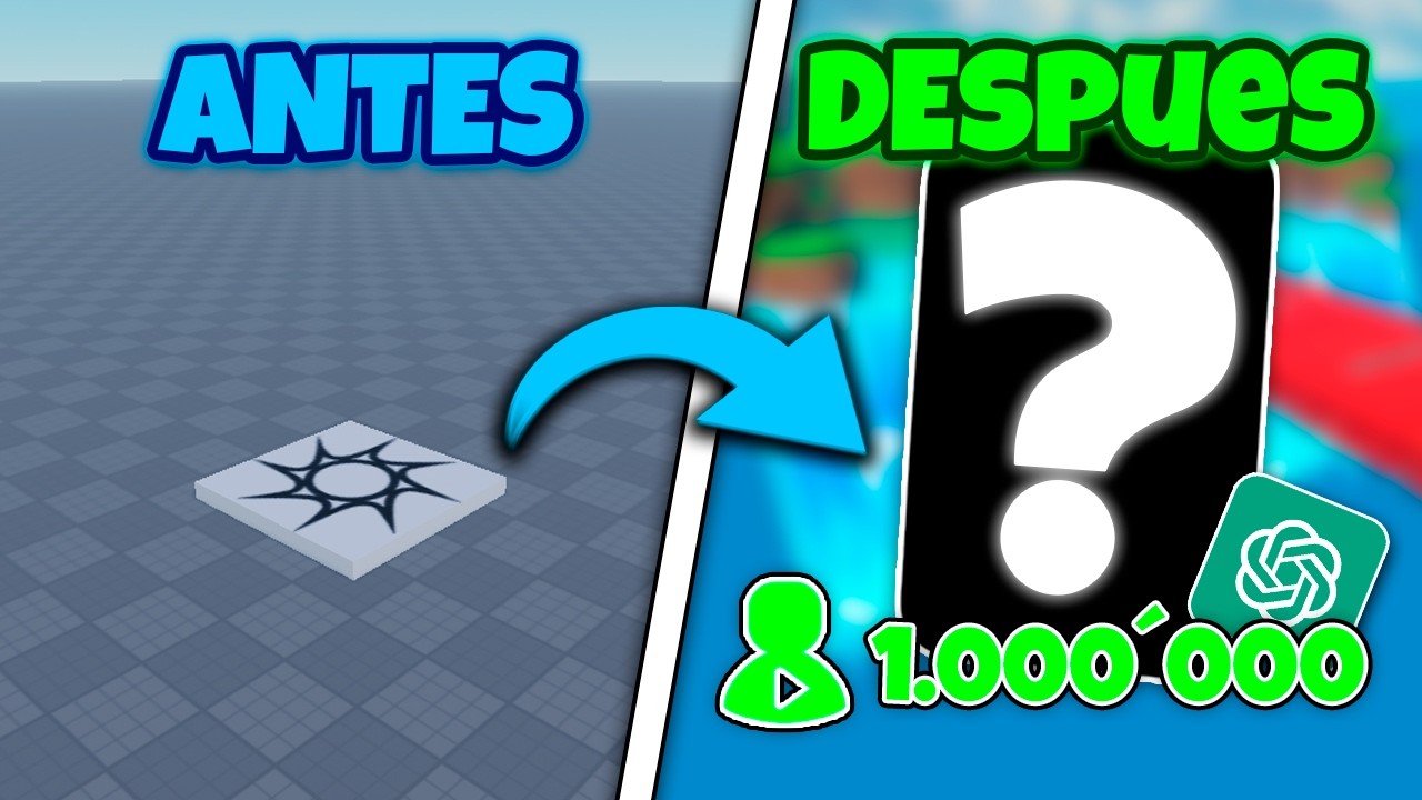 CREÉ un Juego en Roblox SIN Saber Programar