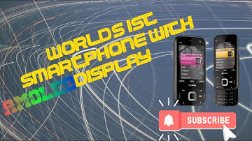 Which was the world first smartphone having a AMOLED display