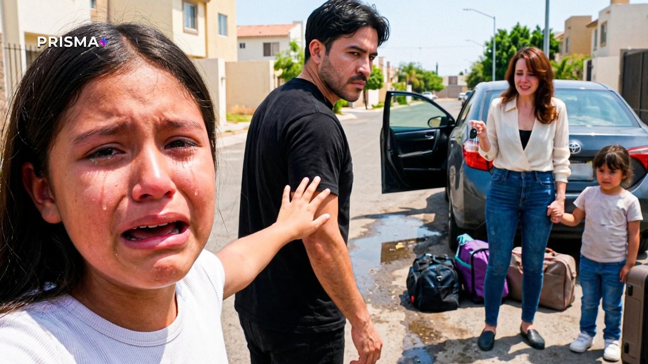 Mi esposo negaba a su hija por irse con su nueva familia.