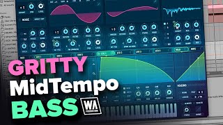 How To EDM: Gritty MidTempo Drop Bass In Serum 🔥🚒 (+ FREE Preset)