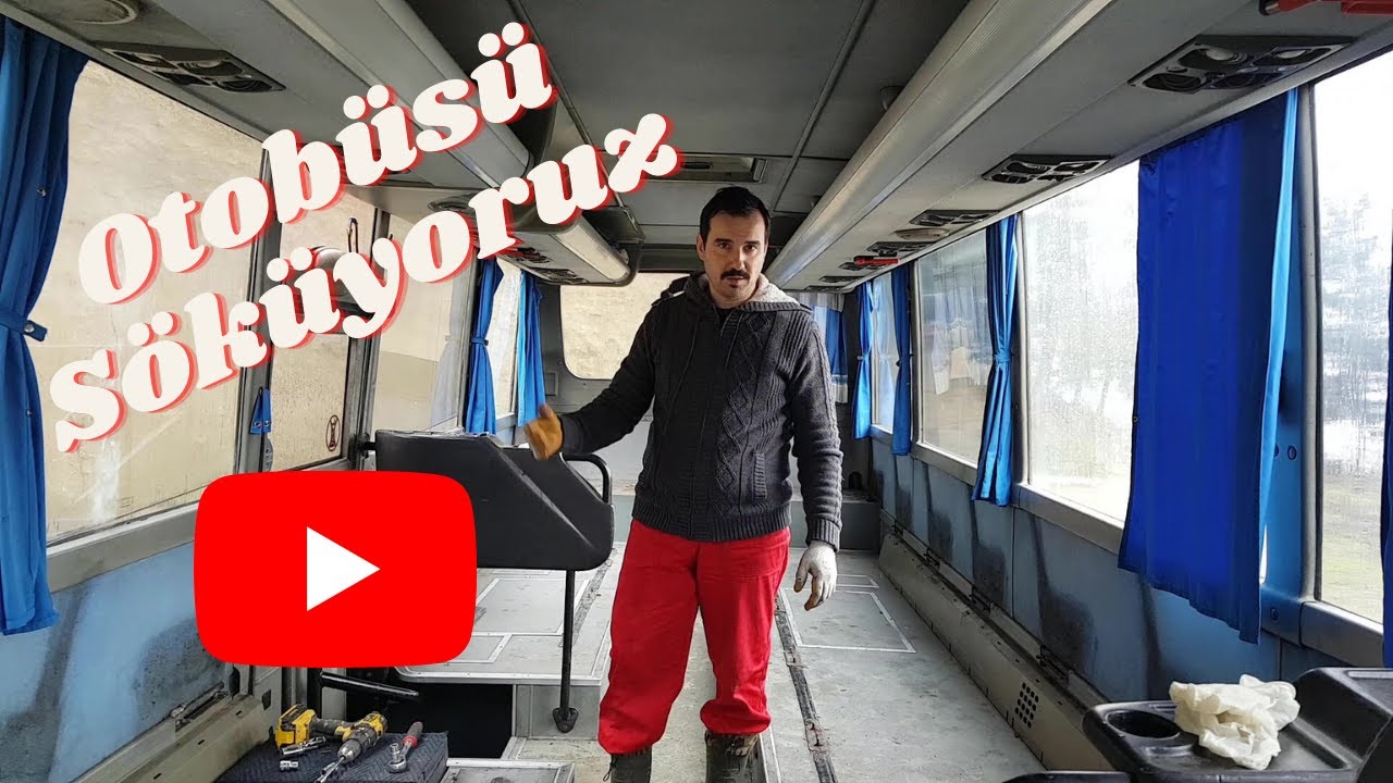 OTOBÜS KARAVAN DÖNÜŞÜMÜ EP.4 | EUROBUS ARACI SÖKÜYORUZ 1 | DIY BUS TO CAMPER CONVERSION