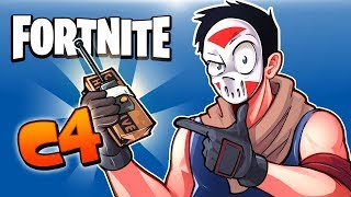 FORTNITE BR - C4 Traps, Training Isabel, Impulse launches, Tower Traps and Fails! (Funny Moments!)
