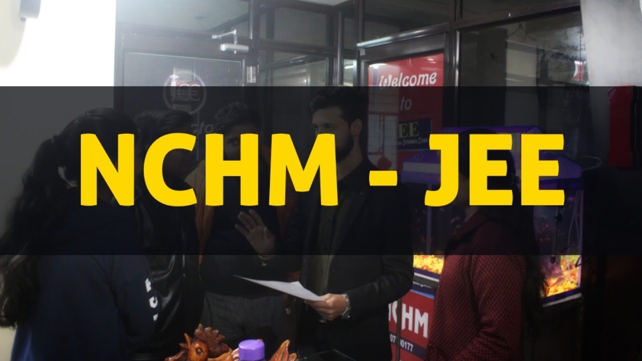 NCHM JEE 2020 : Counselling Process