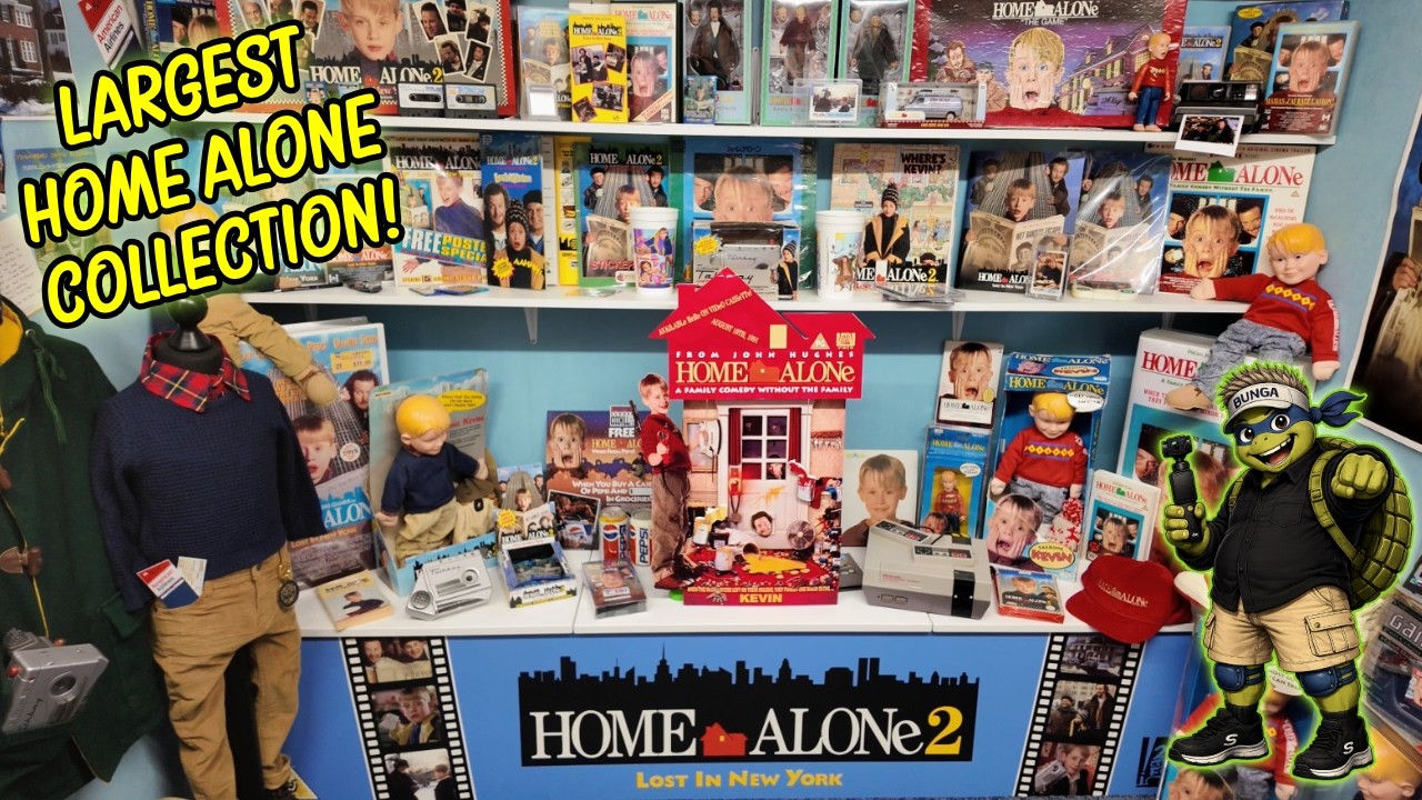 HOME ALONE MOVIE Collection & VINTAGE TOY Hunting at London Toy Fair