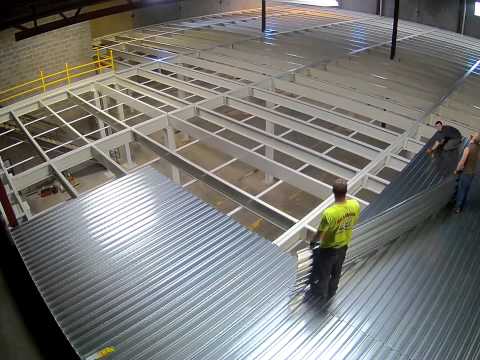 Mezzanine Install Time Lapse (Camera 1)