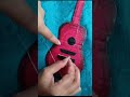 Waste material craft guitar #art#craft#viral#shorts#youtubeshorts#handmade#wastematerialcraft