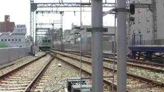 西鉄天神大牟田線 5000形特急A123列車 大保通過前→久留米 5124[車窓]