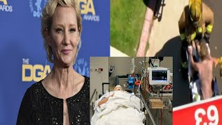 Anne Heche in a coma in "extreme critical condition" following fiery crash.