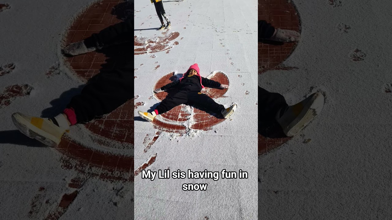 snow angel 😇