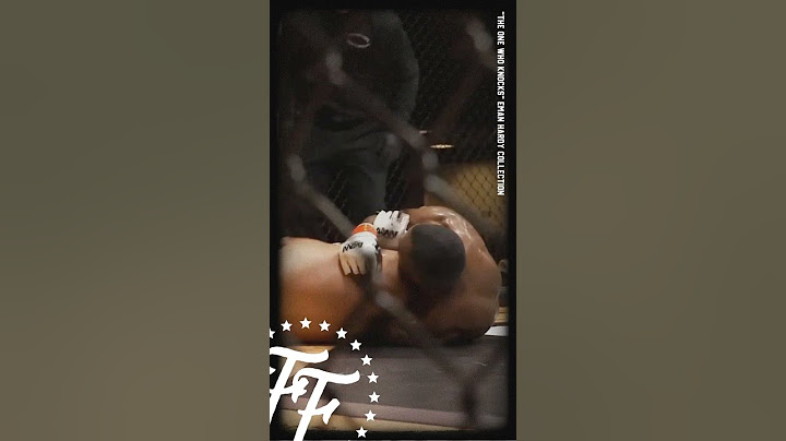 "The One Who Knocks" Eman Hardy made a statement in his debut that left his opponent unconscious!