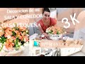 Decoracion de mi SALA Y COMEDOR en PRIMAVERA/ CASA PEQUEÑA /HOME TOUR PRIMAVERA 2022