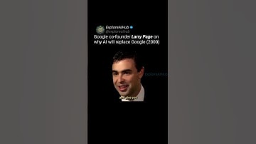 In a 2000 interview, Larry Page envisioned AI as the ultimate evolution of #google #ai #larrypage