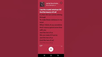 Thumbnail of Just the two of us (feat. Bill Withers) Lyrics - Grover Washington, Jr.