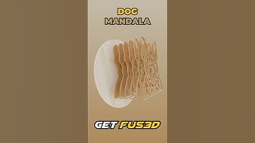 Dog Mandala - Blender Animation