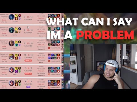 Tyler1 Reacts to his OWN op.gg