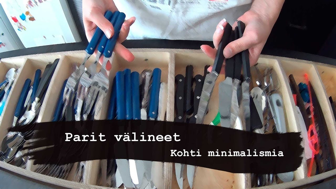 Keittiö osa 1 | Kohti minimalismia | Tavara-ahdistus