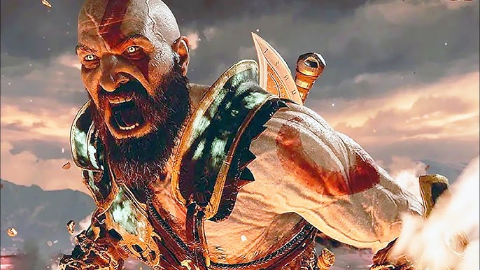 GOD OF WAR RAGNAROK - Kratos meets Thor & Odin for the first time (4K) 