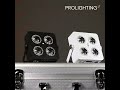 PROLIGHTING Led Par 4x18w RGBWAUV Wireless Battery Prožektorius