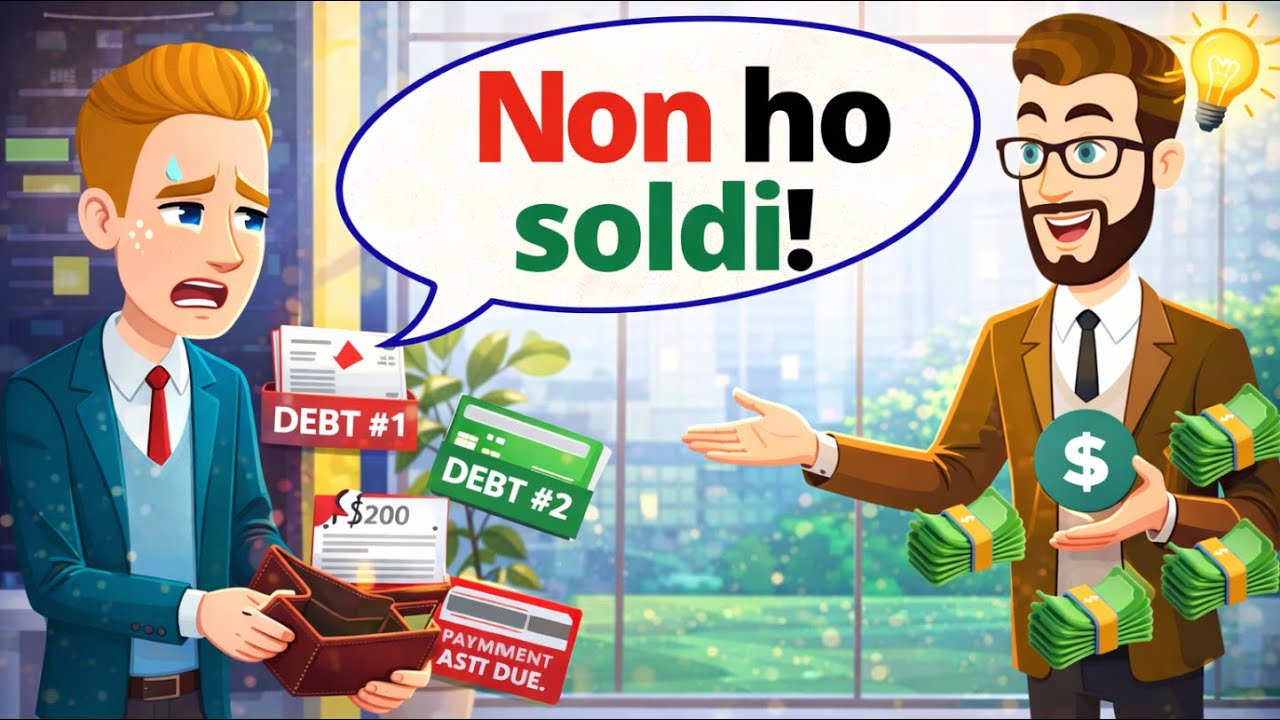 Non ho soldi! 😭 | Conversazioni reali in italiano (Vita quotidiana)