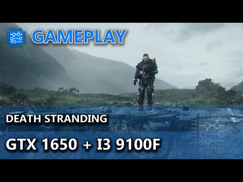 GTX 1650 + i3 9100F - Death Stranding em 1080p