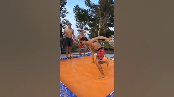 Last to sink in oobleck WINS! #Shorts