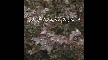 تلاوة خاشعة بصوت القارئ اسلام صبحي | إِنَّ اللَّهَ وَمَلَائِكَتَهُ يُصَلُّونَ عَلَى النَّبِيِّ ۚ