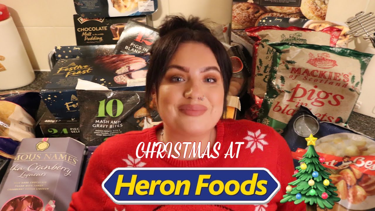 HUGE CHRISTMAS HERONFOODS GROCERY HAUL | AFFORDABLE CHRISTMAS FOOD