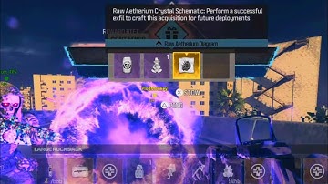 Raw Aetherium Crystal Schematic (MW3 Zombies)