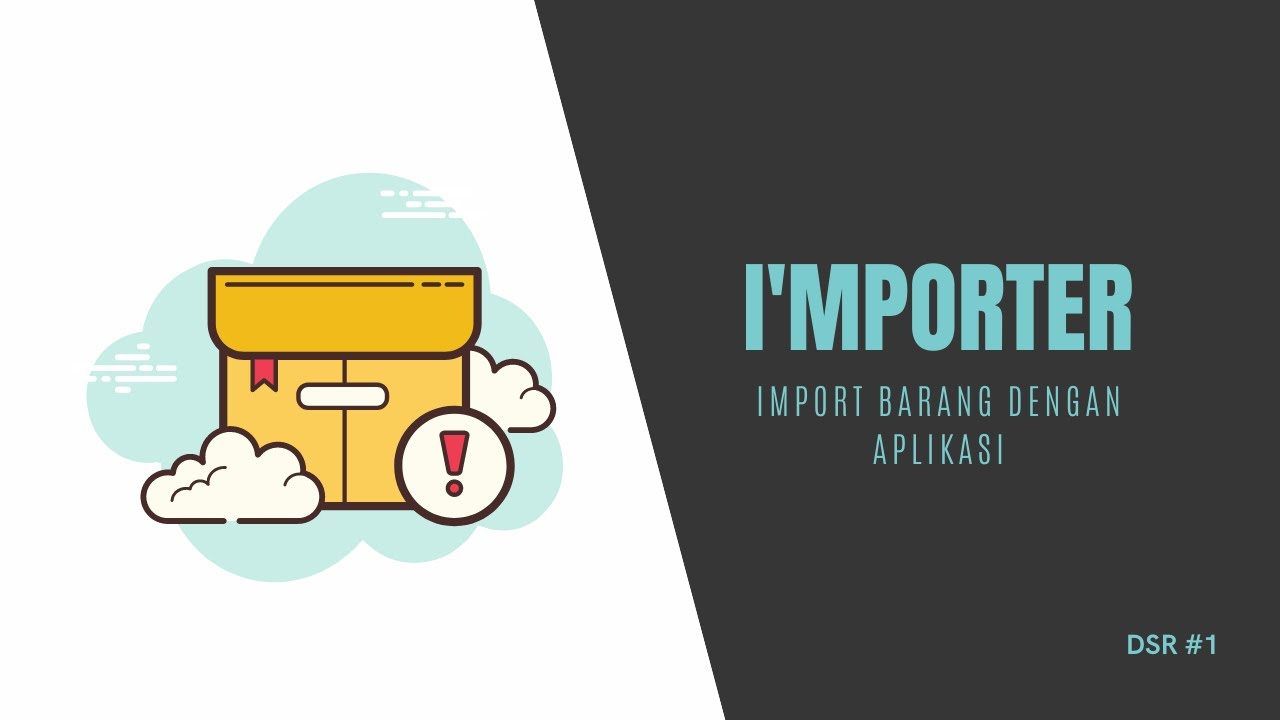 [PITCHDECK] I'MPORTER - IMPORT BARANG DENGAN APLIKASI