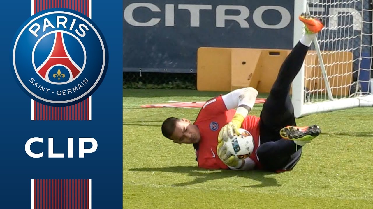 football score TRAINING SESSION - ENTRAINEMENTS DE LA SEMAINE with Maxwell, Serge Aurier