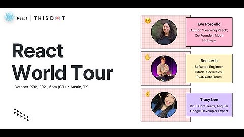 React World Tour 2021 | Downtown ReactJS Meetup