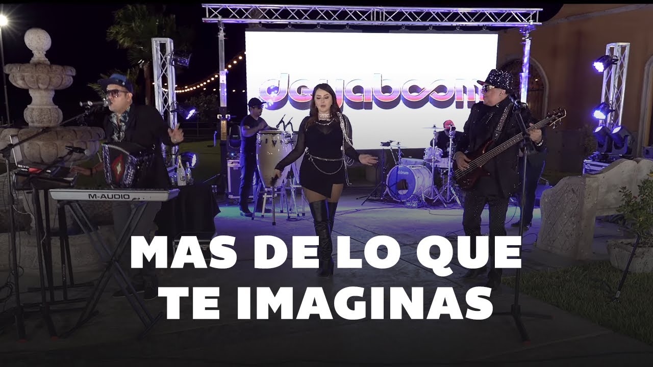 Mas De Lo Que Te Imaginas - Deyaboom (En Vivo) - YouTube