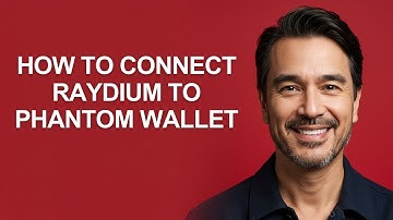 How To Connect Raydium To Phantom Wallet - KevinHowTo